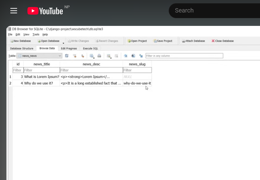 kalyaaan_d's tweet photo. #LSPPDay50
Today, I learned about Django Auto Slug Fields. Practiced generating slugs from titles by converting them to lowercase and replacing spaces with hyphens. Slugs make URL meaningful and SEO-friendly than integer.
#60DaysOfLearning2026 #LearningWithLeapfrog
@lftechnology https://t.co/WMlj5mOCB4
