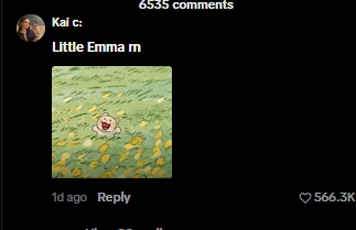 themasterritzz's tweet photo. THIS IS AN INSANE NARRATIVE!!

This little farm dog named emma is gaining heaps of traction and getting memed ALL OVER TIKTOK TODAY!

15 million views and 3 MILLION likes on tiktok in just one day, that is insanley viral

Comments are naming her the "next meme dog" alongside jotchua, jomvent and others.

WE NEED TO SEND THIS DOG SHES TOO CUTE

Check it out - https://t.co/OXvUvSWxVw

(Dex at 15k)