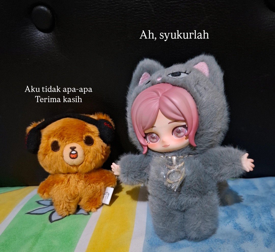 lhcaeri's tweet photo. #Haeselle #Haetsuki doll version

Gomdo meets Gelbulnyangi

(1) https://t.co/do4FD2DZg8