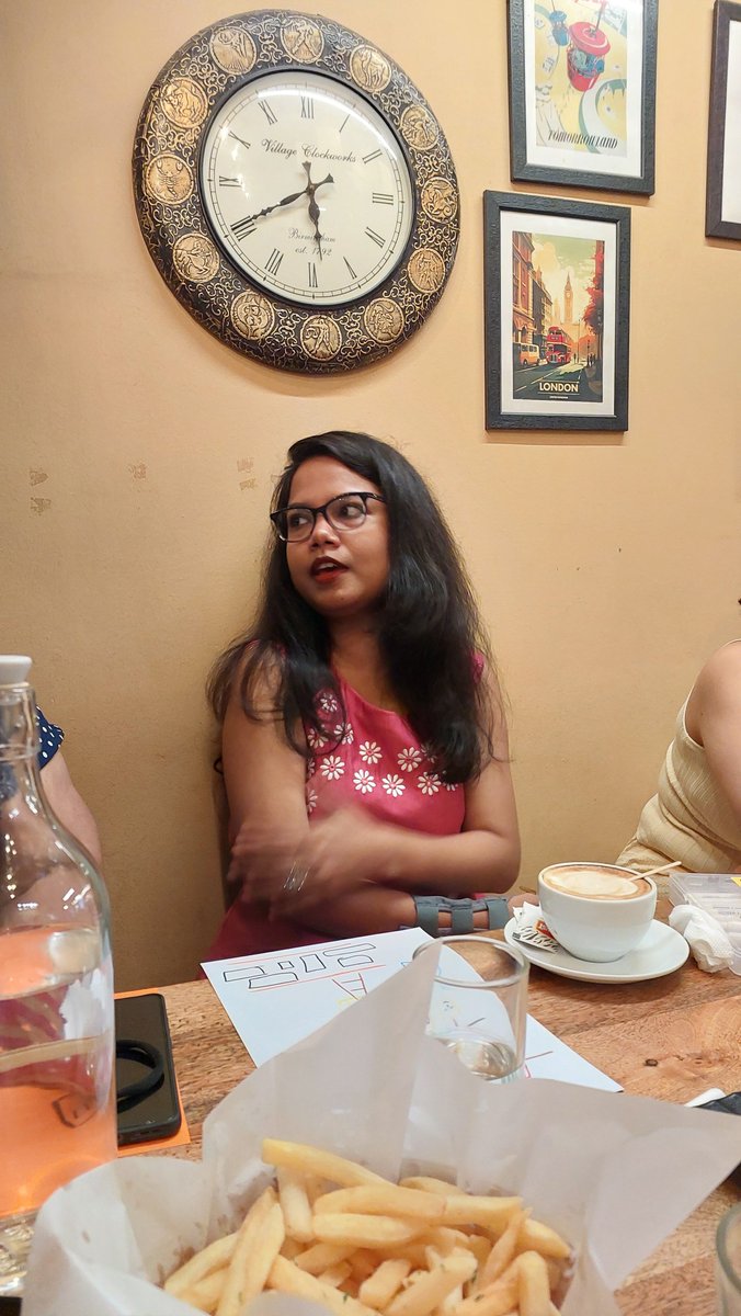 PrithSays's tweet photo. I built an appearance consultation platform thinking confidence was about colors, body shapes, and finding what suits you.

Turns out, it's also about the invisible rules we've inherited.

"Don't wear black after marriage."
 "That's too bold."
 "Dress your age."

On Saturday, I brought together a room full of women to talk about the rules we've lived by—and the ones we're finally ready to leave behind.
The conversations were raw, funny, uncomfortable, and incredibly liberating.

Here's to questioning more rules, wearing what we love, and creating more spaces where women can simply be themselves. 💛