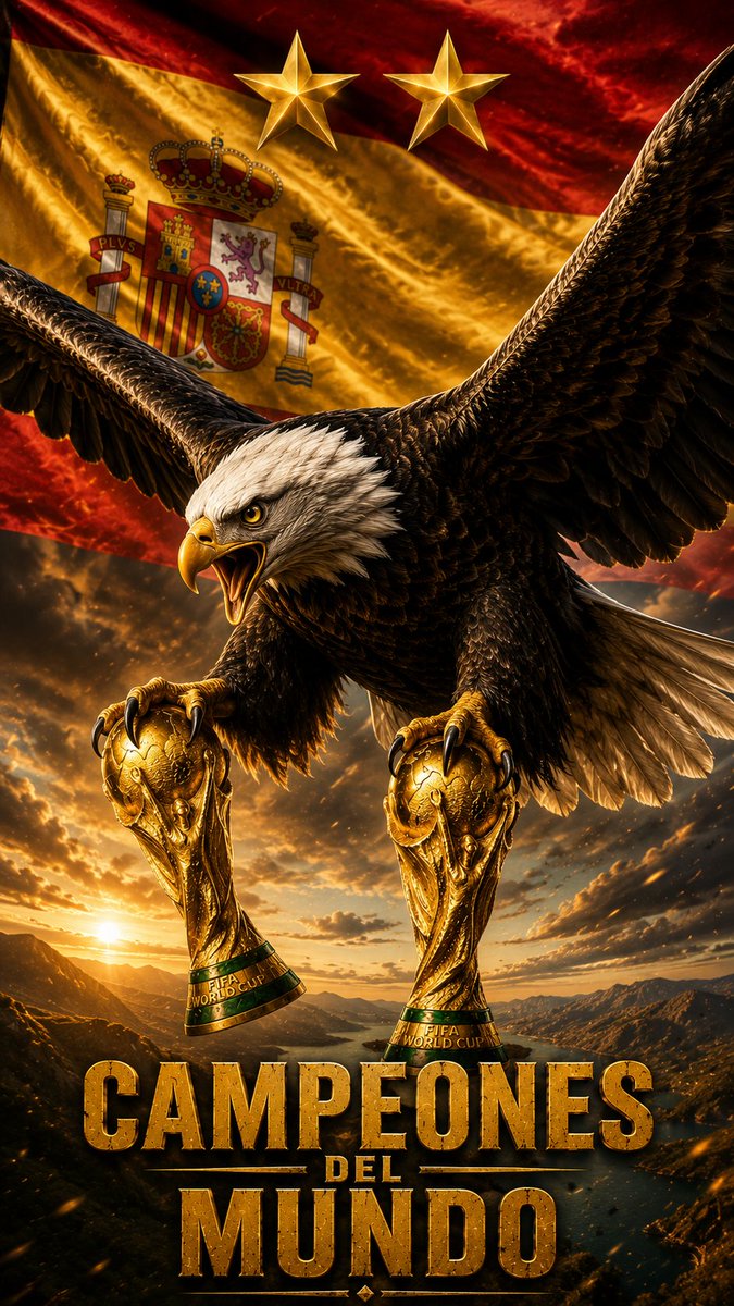 Nibiaiart's tweet photo. #España #copamundialdefútbol #CampeónDelMundo https://t.co/VMh2iaahzk