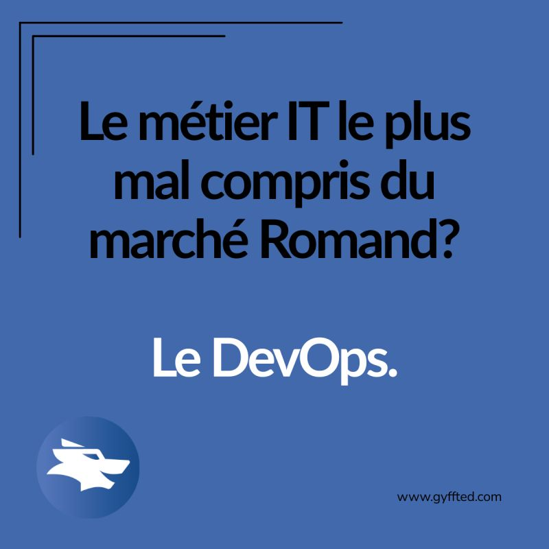 GyffSA1215's tweet photo. Le métier IT le plus mal compris du marché Romand ? Le DevOps.
Trop d’entreprises Suisses publient des offres pour des “Ingénieurs DevOps” alors qu’elles cherchent en réalité un administrateur système classique qui sait utiliser Docker 🤨 

Le DevOps n’est pas un métier, c’est une culture.
Un vrai profil DevOps (ou Platform Engineer) ne se contente pas de maintenir des serveurs. Son objectif principal est de réduire la friction entre les développeurs qui écrivent le code et la production qui l’exécute (oui, oui!).

Ce qu’un bon profil DevOps apporte à votre entreprise :
✅ L’Automatisation absolue : Si une tâche doit être faite deux fois, elle doit être scriptée. 
✅ La Sécurité “Shift-Left” : La sécurité n’est pas une étape finale, elle est intégrée dès la première ligne de code. 
✅ La Sérénité des déploiements : Fini les mises en production angoissantes le vendredi soir à 22h.

Trouver un bon profil DevOps, c’est difficile parce qu’il faut une double compétence :
"Comprendre profondément l’infrastructure, tout en ayant la mentalité d’un développeur logiciel."

Vous cherchez à renforcer cette culture dans vos équipes ? Parlons-en.

#DevOps #PlatformEngineering #Cloud #RecrutementIT #GYFF