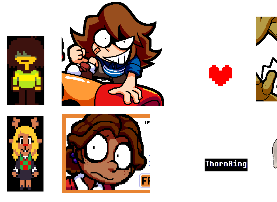 COMPUTERTRINKET's tweet photo. since cassidy is asriel coded and charlie coded then can anyone hear me. pleadse. let me out. hjelp. help me. https://t.co/tA5SLNrFio