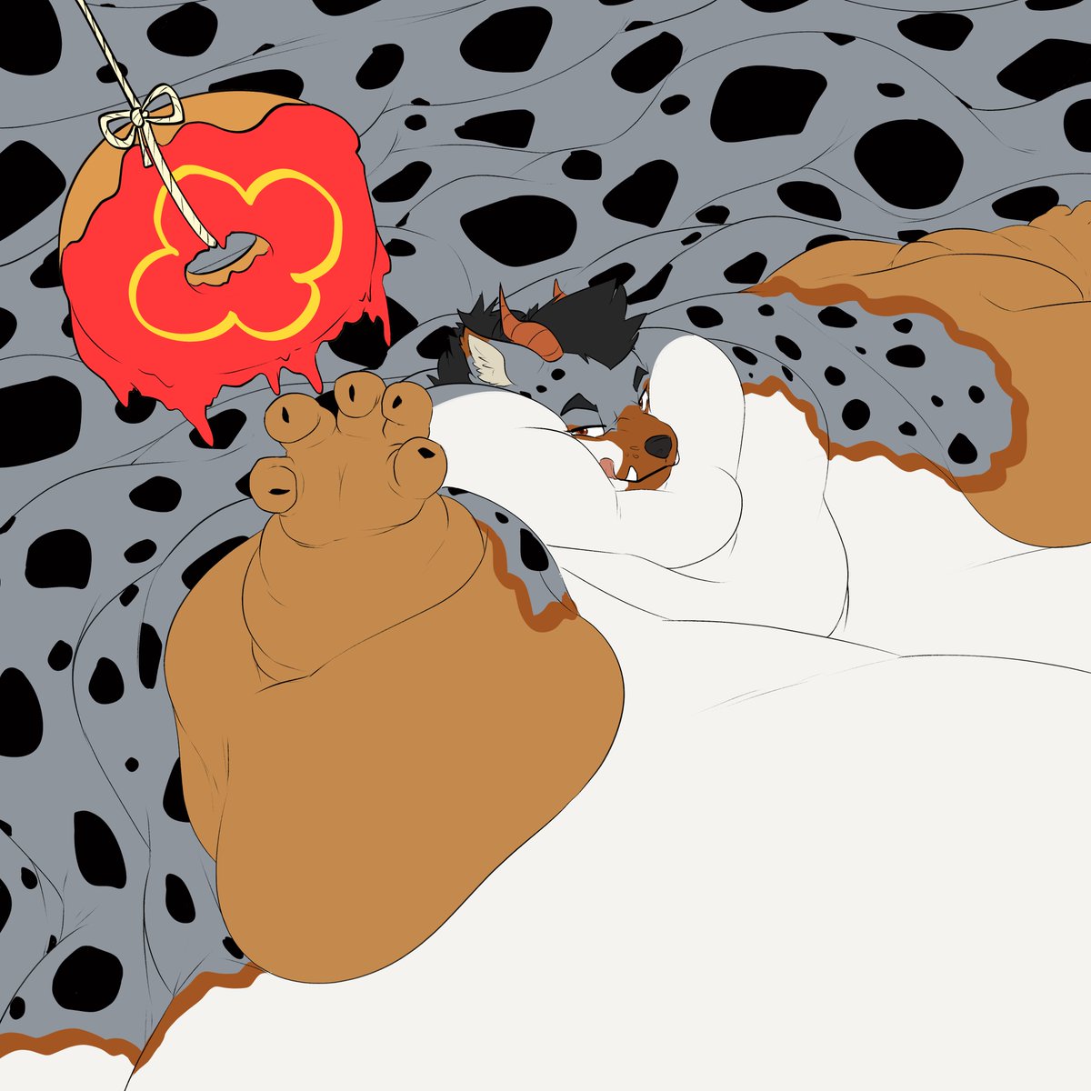 TurlyWolfwoof (meme YCH 1/5 , blob YCH Round2 full tweet media