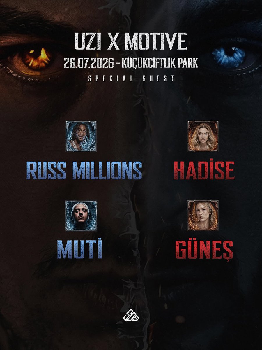 substreetco's tweet photo. UZI ve Motive’nin KüçükÇiftlik Park’ta gerçekleşecek “Mortal Kombat” konserinin setlist’i açıklandı. Konserde konuklar Russ Millions, Hadise, Muti ve Güneş olacak. https://t.co/hqkcpjERtl