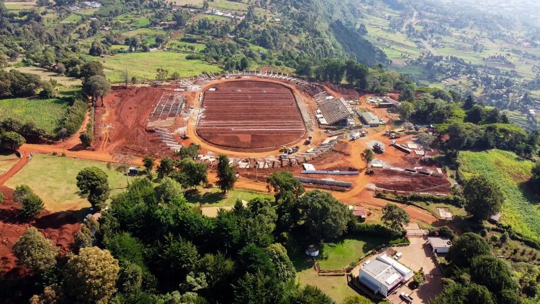 WilliamsMkenya's tweet photo. From producing world beaters to building a world class home for future champions.
The historic Kamariny Stadium in Iten, Elgeyo Marakwet County is undergoing a KSh 283 million transformation into a modern 10,000 seater facility complete with a tartan track, football pitch and pavilion.
Once complete, the upgraded stadium will provide local and international athletes with a premier training base, nurture the next generation of talent and reaffirm Iten's rightful place as the Home of Champions.