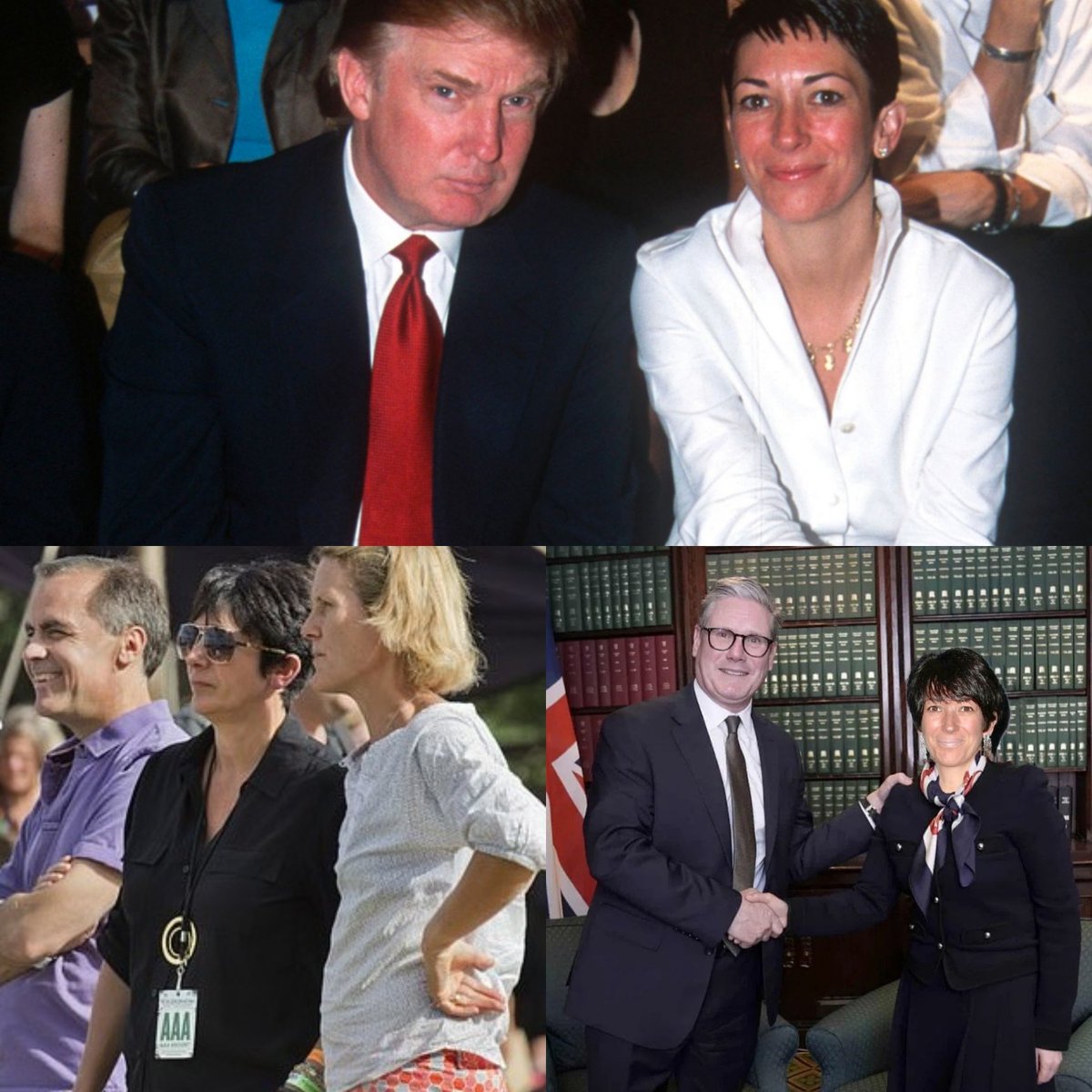 ChrisLamrock's tweet photo. @johngatti2 It's all an act for the cameras. As George Carlin said " They're all part of the club" They even hang out with the same criminals FFS. https://t.co/Gg3KjcNlNT