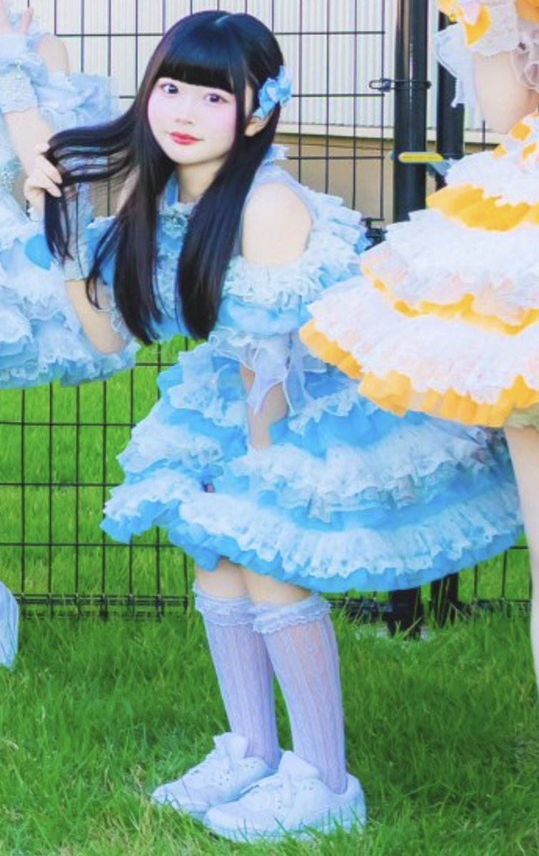 _mlin0's tweet photo. ストレートみにちゃん🩵🩵髪サラサラだし衣装フリフリたくさんで😭✨ https://t.co/g1tyuATZJW