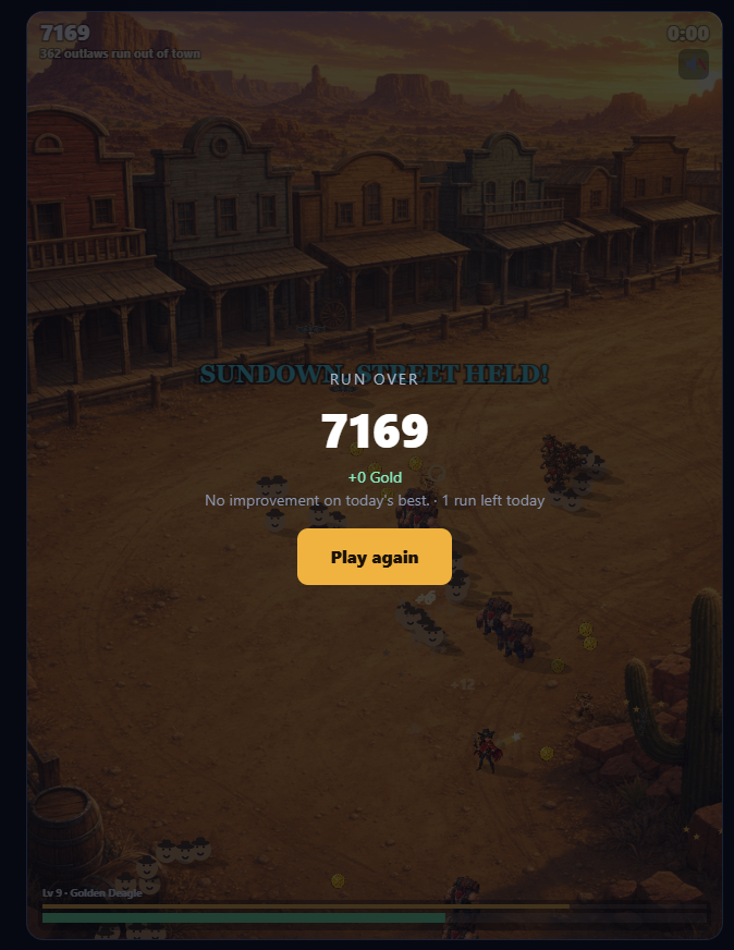 mdclampung45's tweet photo. Not every run is a victory. Stampede ended at 7,169 with no new daily best and no Gold - but Launch Wars S4: The Hit List still leaves one final ride to turn the day around. Back into the dust. https://t.co/TzfT2VQCgy