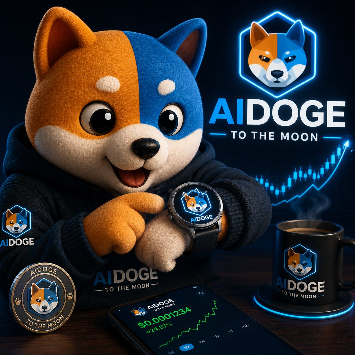 Apostle1930's tweet photo. @GeckoTerminal #AIDOGE https://t.co/G2FyzOYXe6