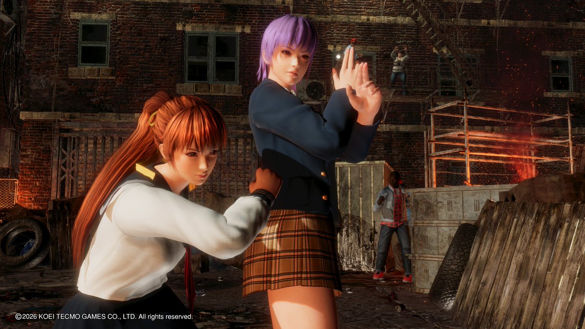 nicoDOA6's tweet photo. カッコ良く決めてるがこの後敗北するくノ一です。 https://t.co/ZDwPppfOLR
