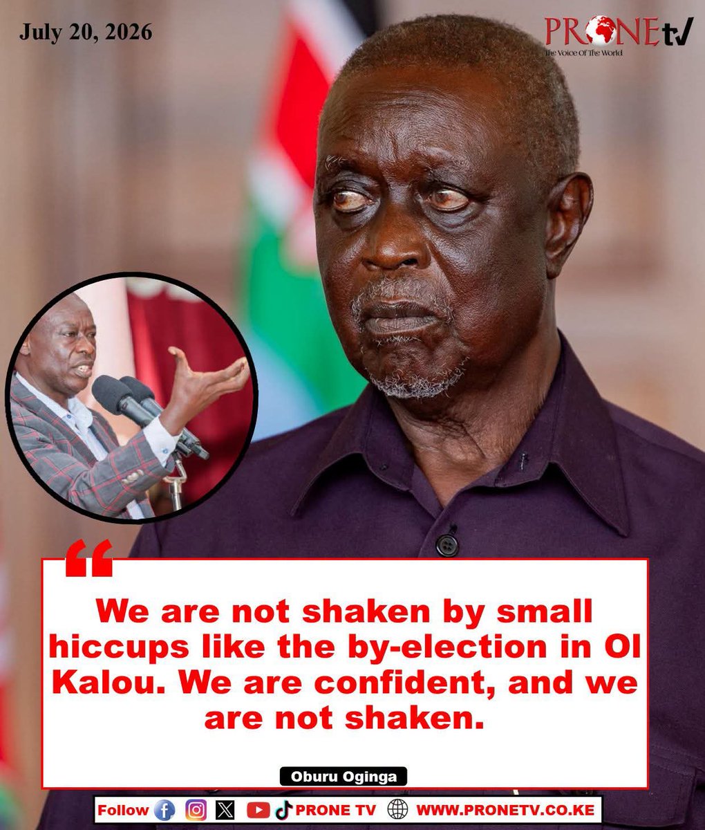 pronetvkenya's tweet photo. Oburu Oginga says unshaken by DCP's victory https://t.co/nPJW1qzLIt