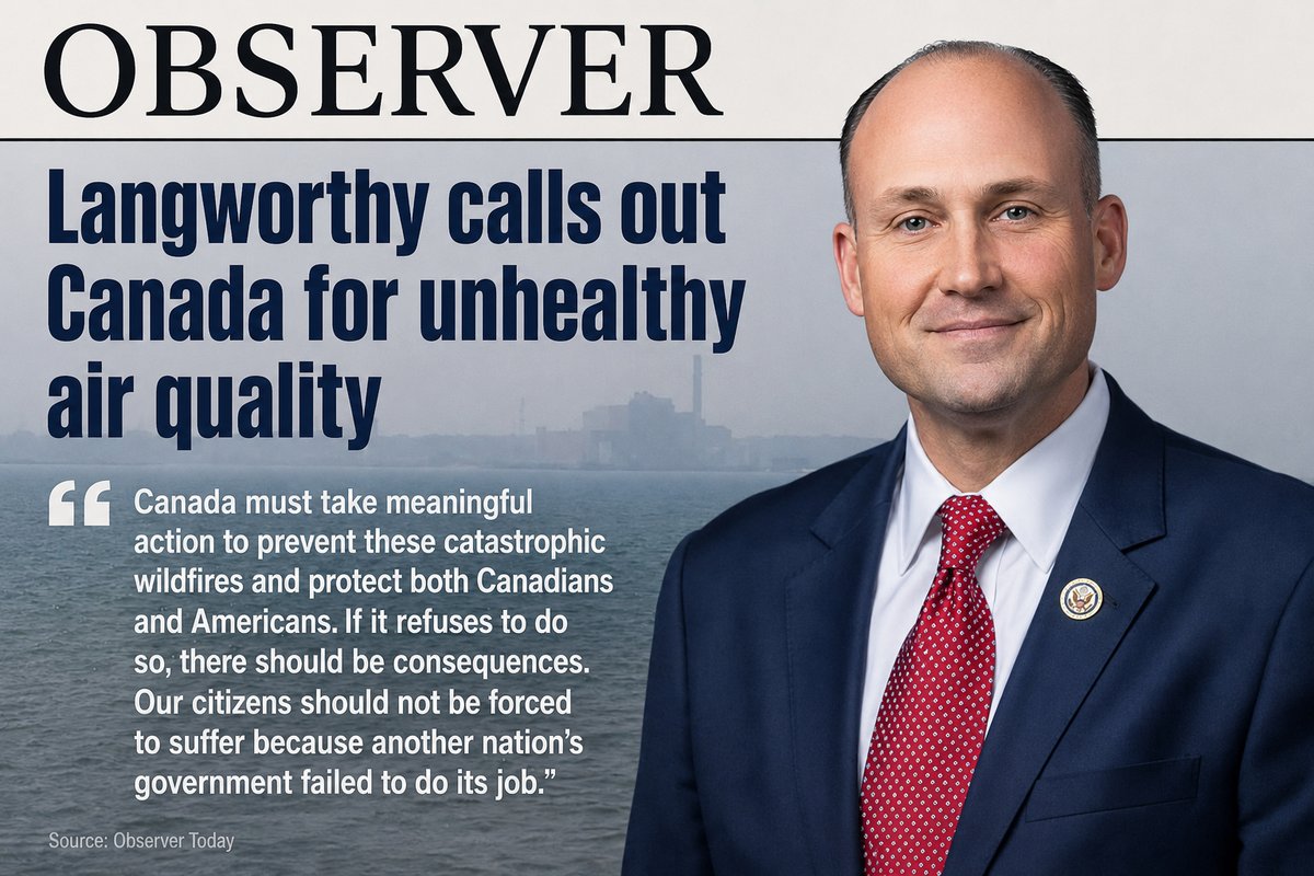 Congressman Nick Langworthy tweet media