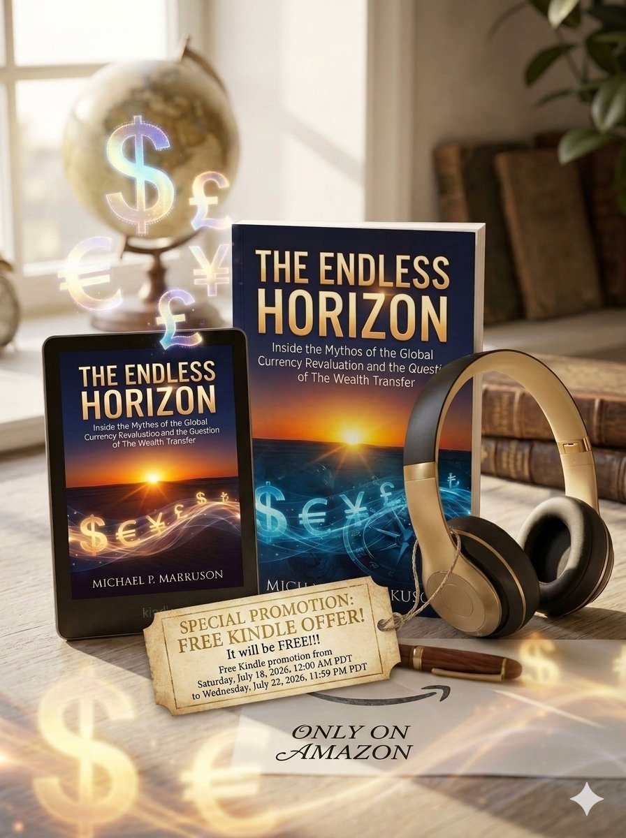 michaelmarkuson's tweet photo. 🚨 100% FREE BOOK! 🚨 
My new 453-page book, "The Endless Horizon," maps the entire Global Currency Revaluation (GCR) movement. 
Grab the Kindle eBook for FREE right now to help boost our launch ranking! 📈👇
👉 https://t.co/WETrX3JCIR
(DM your Amazon receipt for a free PDF!) https://t.co/hyTiOYZ2Mt