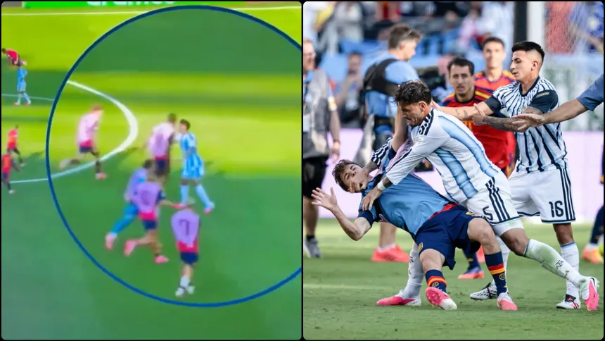 RafaelAfar's tweet photo. Nahuel Molina  espero que cuando empiece la liga en el
@Atleti
esta temporada tenga la decencia de recordarle que  para ganar a los españoles hay que jugar con decencia. Y saber perder y él no sabe.   Lástima!!! @Emiliogude https://t.co/Eg74TYBHgb