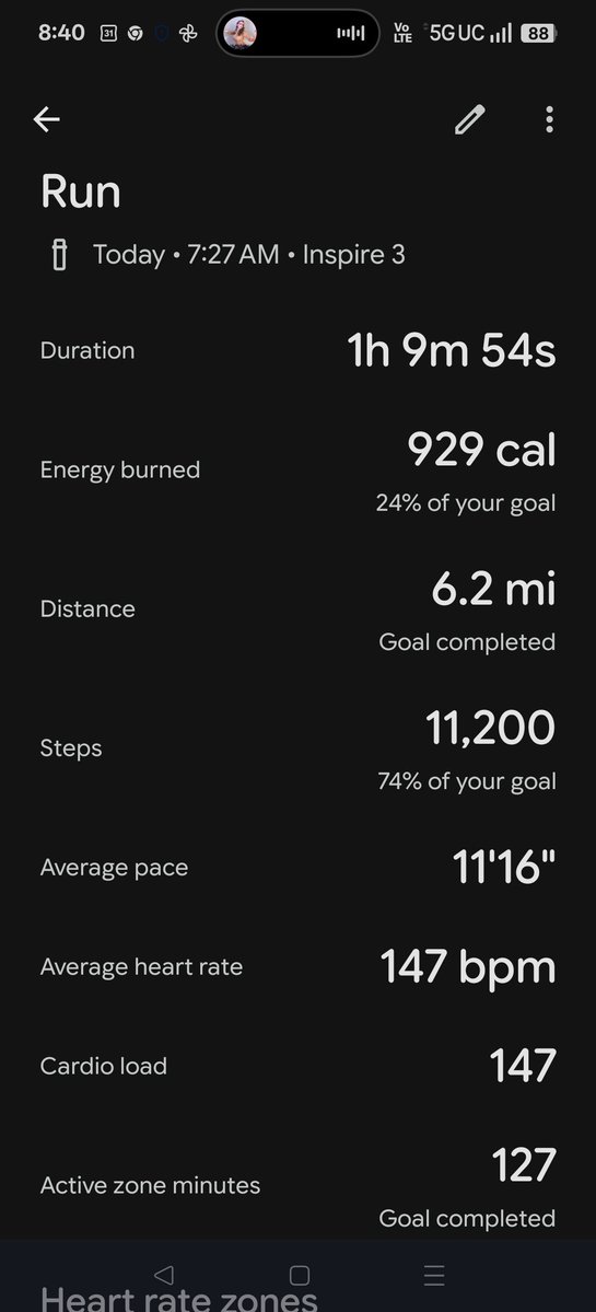 gubatron's tweet photo. Shirtless slow (zone 2) 10Km run done.
(Cyrcadian sync hack under low UV exposure at 7:30am-8:30am, Natural Vitamin D synthesis)
next: lead climbing
next: lifting
next: sauna
#HealthMaxxing https://t.co/QYyvBhJrcj