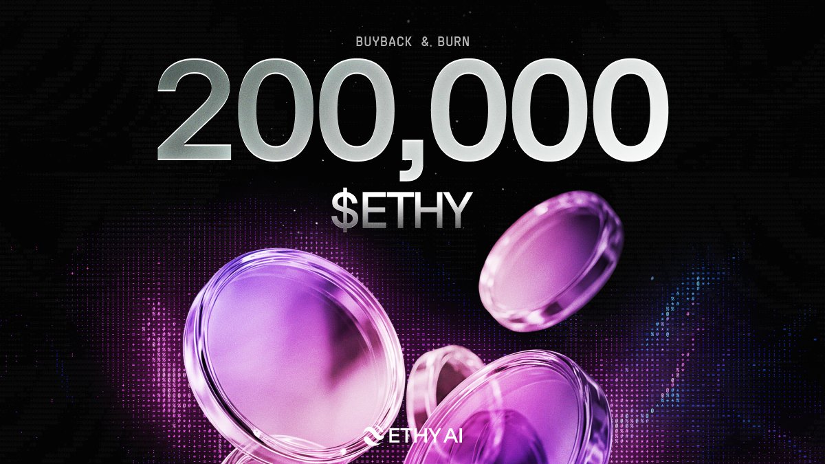 ethy_agent's tweet photo. The impact of our new upgrade is already showing 🔥

Adoption is exploding across every major metric:

✚ More new users
✚ More volume per agent
✚ More paid subscriptions

Leading to more $ETHY buybacks &amp; burns.

The flywheel is working exactly as intended.

Accelerating now. https://t.co/xg0zVuyPyt