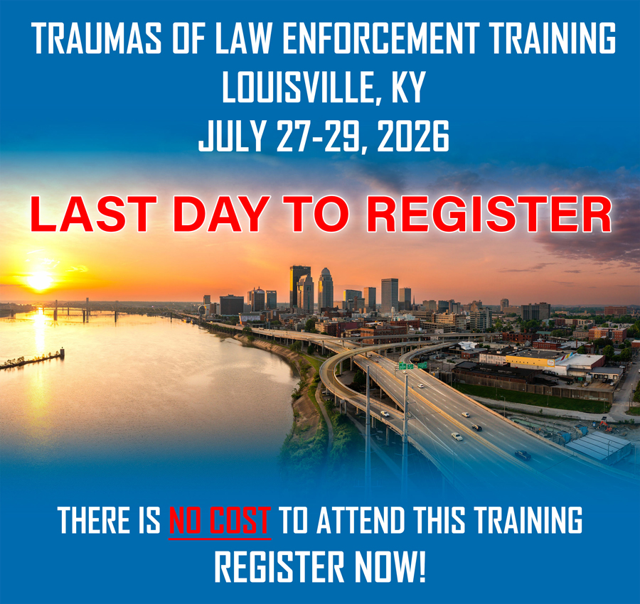 nationalcops's tweet photo. Today is the last day to register for our Traumas of Law Enforcement Training in Louisville, KY!

Gain practical tools to understand trauma, build resilience, and support those impacted by critical incidents.

Don't miss your chance to join us.
https://t.co/e8LJJ9n6um https://t.co/LQvQw4fEJq