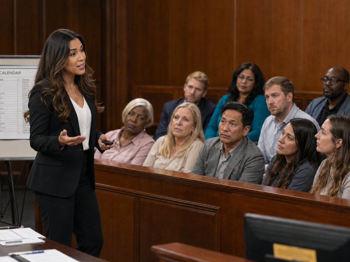 JuryAttorney's tweet photo. Most trial lawyers try to   find sympathetic jurors.

The Jaguar finds curious   ones.

Curiosity > sympathy.   Every time.

Pose the mystery of your   case in voir dire.
Watch who leans forward.
That’s your deliberation   leader.

#JurySelection #JaguarDepositions.com https://t.co/NfVJLbE29A