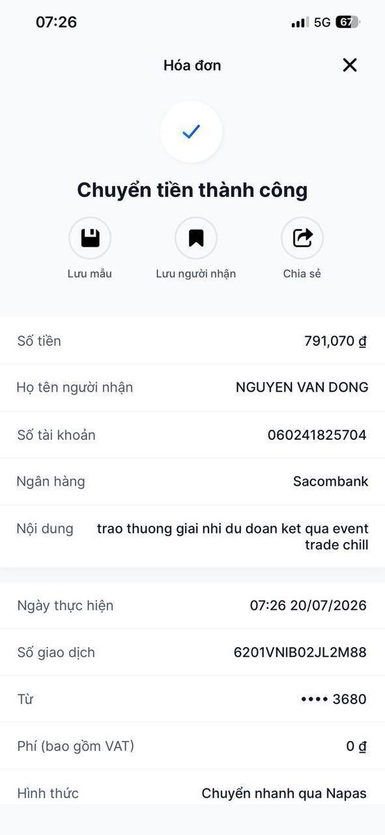 David_Tradingg's tweet photo. ‼️‼️ Chúc mừng tất cả anh, em trúng giải dự đoán tỷ số trận chung kết giữa Argentina - Tây Ba Nha ❤️❤️❤️
#DavidTrading #trader #traderthanhcong #trading #forex #Gold #plangold #Goldforex #priceaction #lamgiaunhanh #traderchuyennghiep #phuongphapgiaodich #Trading2026 #Private #Premium