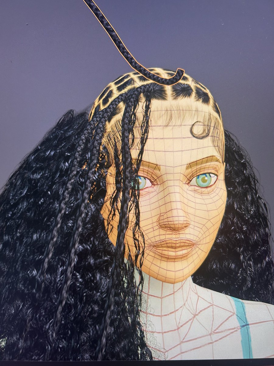 kikovanitysims's tweet photo. i got braids for the first time last month and it’s really improved my technique! https://t.co/TQg80aCDMK