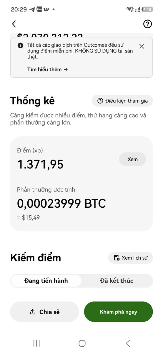 nghai0411's tweet photo. Sau sự kiện outcomes World Cup 2026 này của OKX bản thân e nhận được phần thưởng 15$.

Bản thân e được thưởng sau sự kiện nói trên rất vui.

Hy vọng rằng sàn OKX sẽ có những event hay hơn nữa đối với chúng em nha.

Trân trọng./. https://t.co/Rtfq16reCk