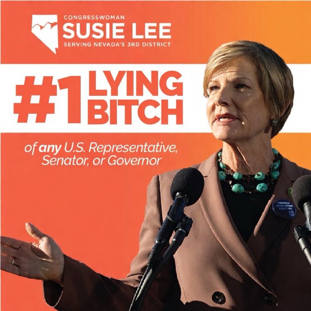 RiderGC16073's tweet photo. @RepSusieLee https://t.co/riKUHSGwu2