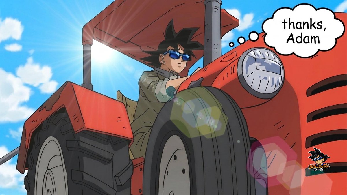 Goku_is_Lit_Me's tweet photo. As if I wouldn't have cursed Creation worse than he did.

A reminder, however: Adam was given work before he sinned, which means we were made to work. So don't hate work and don't shirk it but do it joyfully. 

#jesuschristislordandking #dbz #dbgt #dbsuper #dragonball https://t.co/g2pvqfl7RC