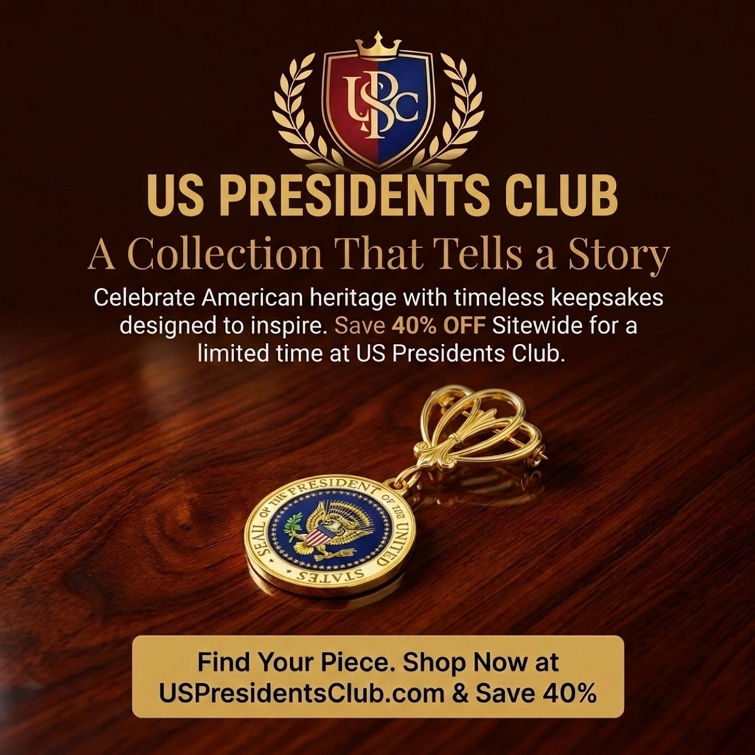 USPresidentClub's tweet photo. A collection that tells a story. This Bill Clinton signature ladies brooch features a presidential seal design for collectors who value leadership, legacy, and American heritage. #BillClintonBrooch #PresidentialSealBrooch #GoldPlatedBrooch #PresidentialCollectiblePin #Am... https://t.co/ML2PgAmduv