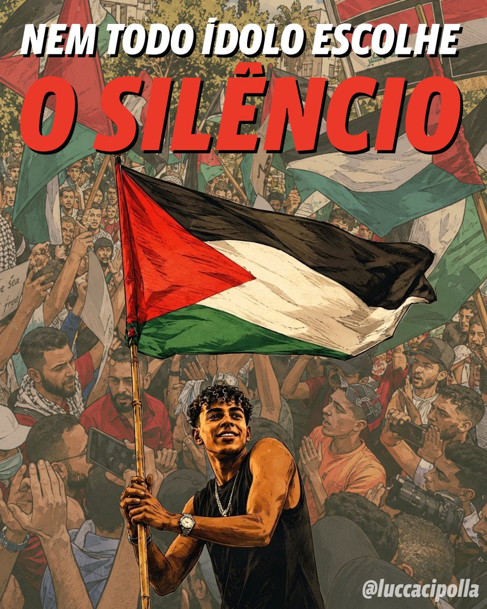 luccacipolla's tweet photo. Quem não se posiciona também está se posicionando! Palestina Livre 🇵🇸 #palestinalivre https://t.co/JTUNU1SCTb
