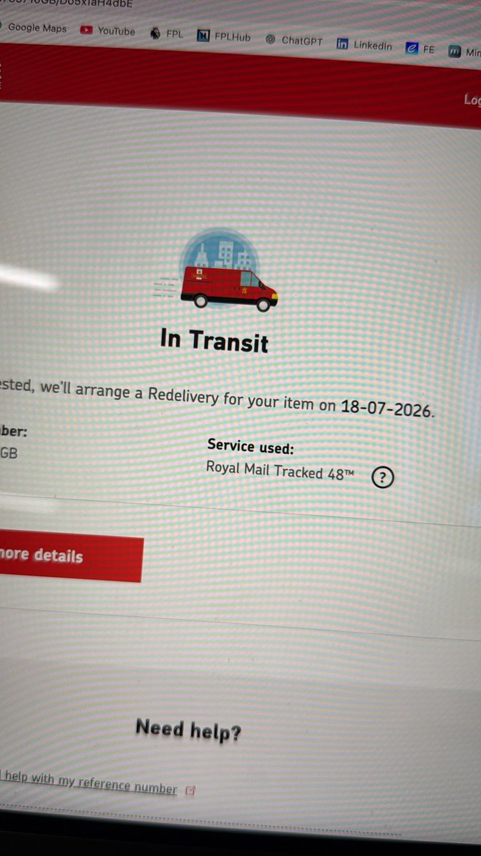 Lookatzed's tweet photo. Another @RoyalMail #royalfail That was two days ago duh. Still nothing. https://t.co/T41ibjVKJY