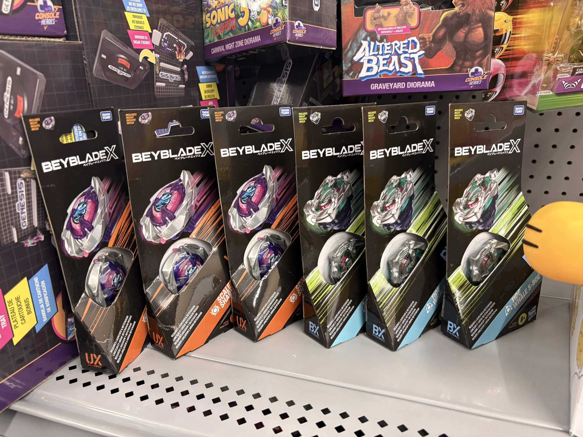 I guess the new Hasbro shark scale really did get a nerf #beybladex