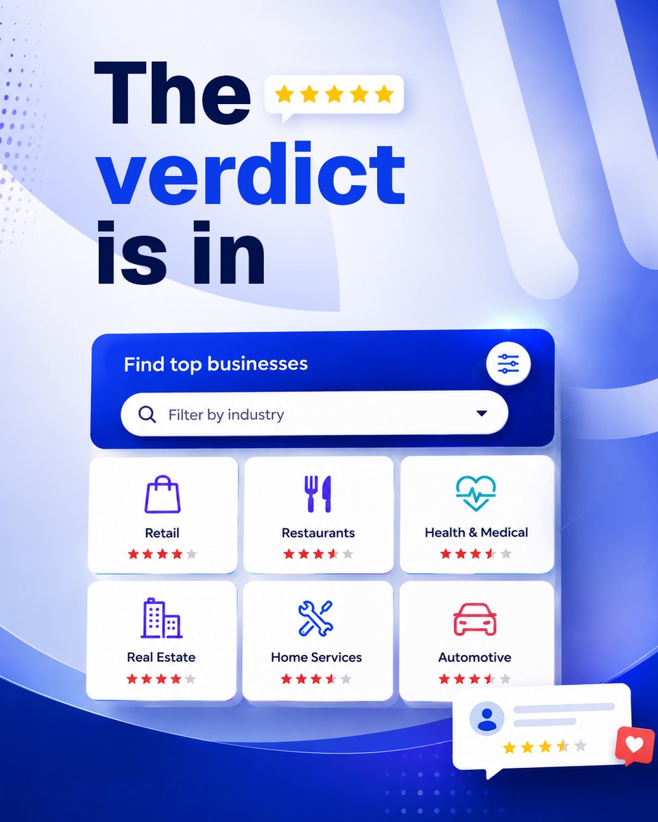hellopetercom's tweet photo. Still haven't picked a service provider? Good news... the verdict's already in.

Filter by industry on Hellopeter to find top-performing businesses faster.

Then add your own verdict by leaving a review.

#HellopeterReviews https://t.co/Hb4hFfxPgH