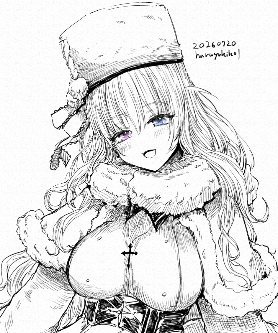 haruyukiko1's tweet photo. アズールレーンのムルマンスク https://t.co/rpWbZZxulu