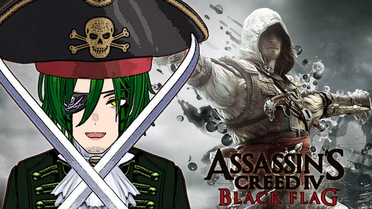 xanddon's tweet photo. 🦖 "Yo-ho-hoy! Continuaremos a desbravar os sete mares, marujos! "🦕
🎮 Assassin's Creed Black Flag Resynced
🕐 19:30
Vejo vocês lá! 👍
📺https://t.co/zJ5PCe5Vz9
📱https://t.co/dG15ooDAPL
#vtuber #vtuberbr #assassinscreed #assassinscreedblackflag https://t.co/uFpNhhC5Ib