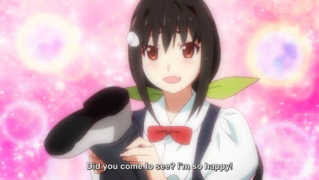 Bog09090's tweet photo. @bwerryuwu The transition may be awkward but at some point she'll bloom into mayoi onee-san and thats a decent trade off https://t.co/jkGl5xyN5k