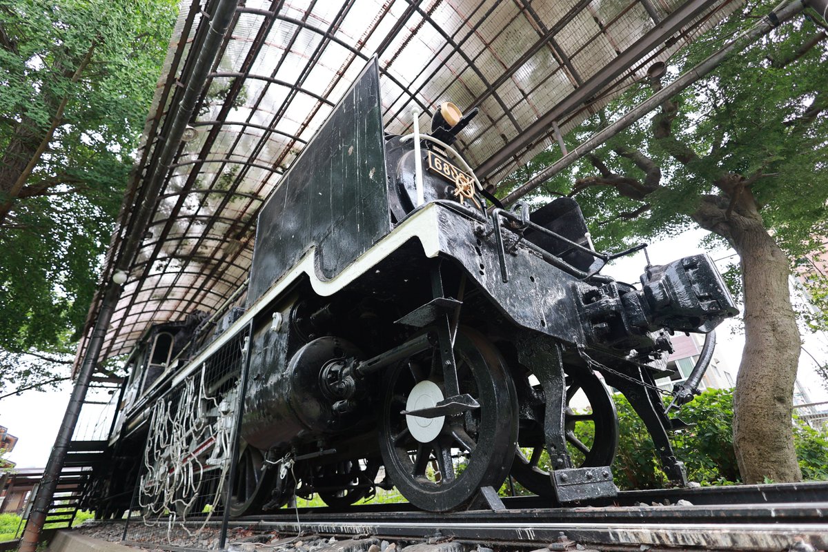7/18 国鉄8620形蒸気機関車 68691号機 山形県山形市 山形市第二公園に
