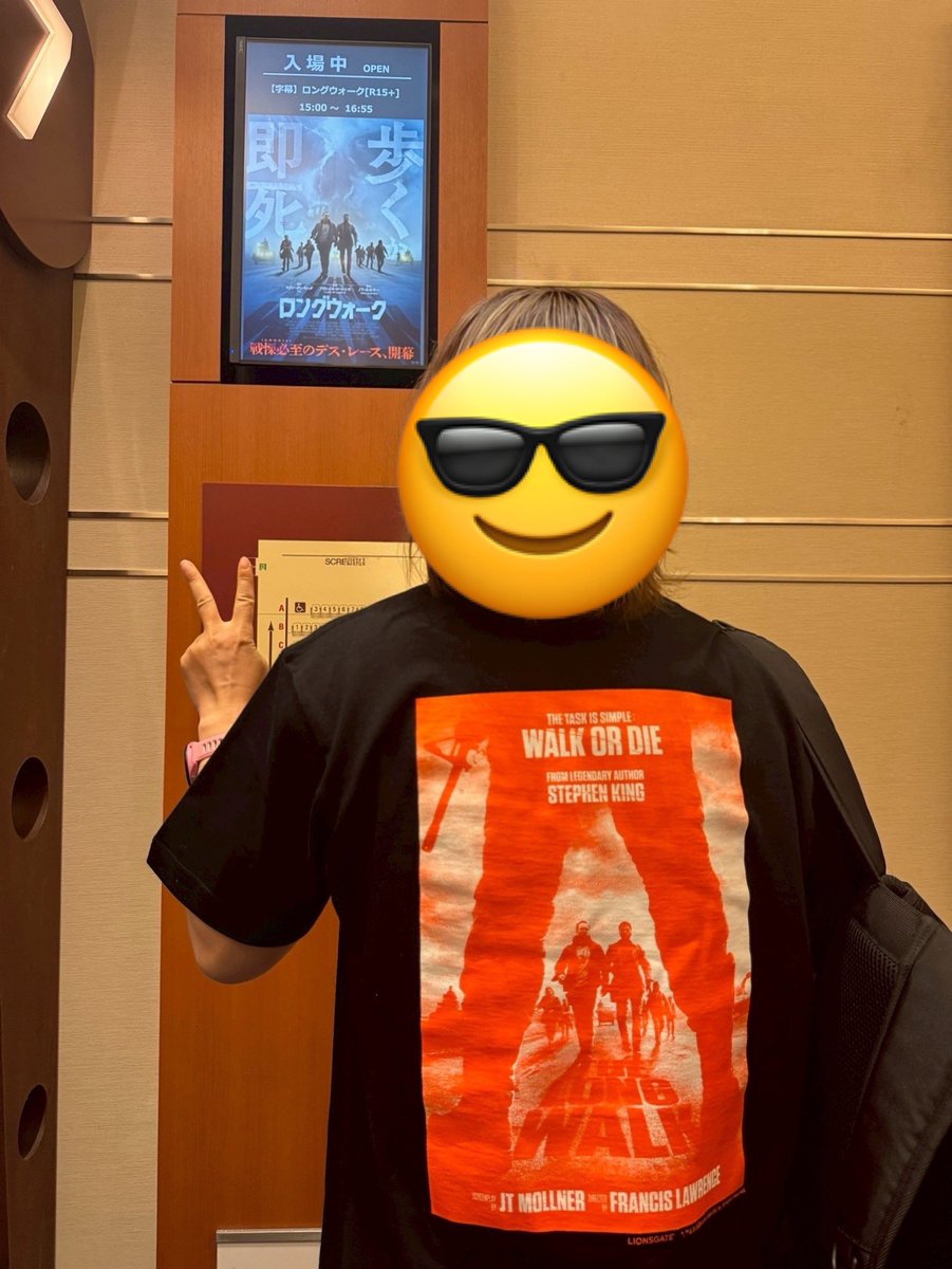 ayuki_k's tweet photo. 友達の中に光を見つけることができる、ってすごく素敵なことだと、友達と一緒に映画『#ロングウォーク』を観に行って感じました。
#映画ロングウォーク開幕 https://t.co/hqmjFc1VlX