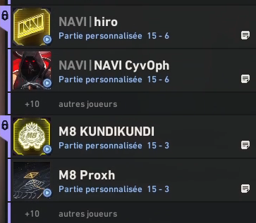VCT Scrims tweet media