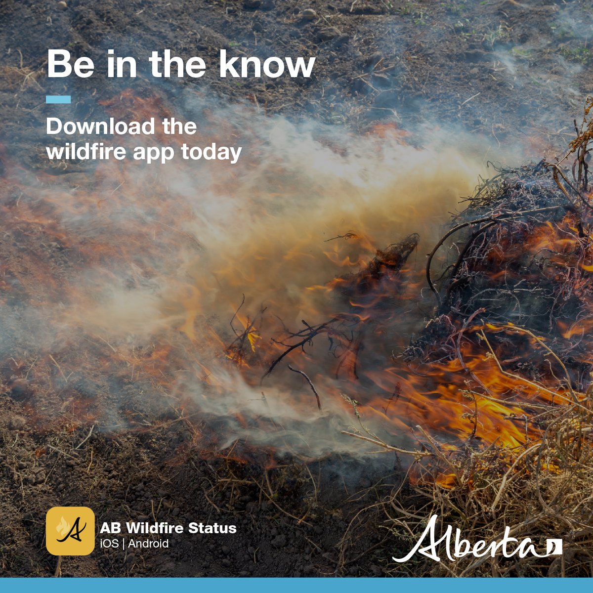 AlbertaWildfire's tweet photo. Download the AB Wildfire Status app for the latest information on wildfires in the Forest Protection Area of Alberta. The app also provides up-to-date info on fire advisories, restrictions and bans. ⁣ ⁣ 

Apple: https://t.co/XdaDaEDpKq ⁣ 
Android: https://t.co/LREfs25RVm... https://t.co/quzSHgqKSO