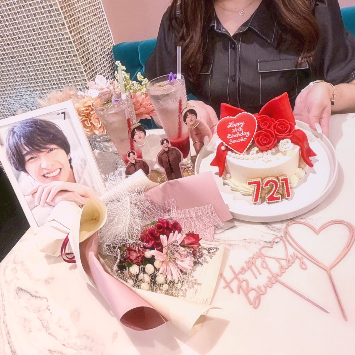 so_kkm_'s tweet photo. 𐦍༘⋆───────────── 🤍🌹
     .⋆𝜗𝜚.†⋆
╔╗╔╦══╦═╦═╦╗╔╗
║╚╝║══║═║═║╚╝║
║╔╗║╔╗║╔╣╔╩╗╔╝
╚╝╚╩╝╚╩╝╚╝ℬ𝒾𝓇𝓉𝒽𝒹𝒶𝓎 ᙏ̤̫⑅*

　　　　　🫧𝟸𝟶𝟸𝟼.𝟶𝟽.𝟸𝟷
　　　　𝚂𝚘𝚞𝚜𝚑𝚘 𝚃𝚘𝚖𝚒𝚖𝚘𝚝𝚘🫧
                                                       .⋆𝜗𝜚.†⋆
🌹🤍 ───────────── ༊·˚