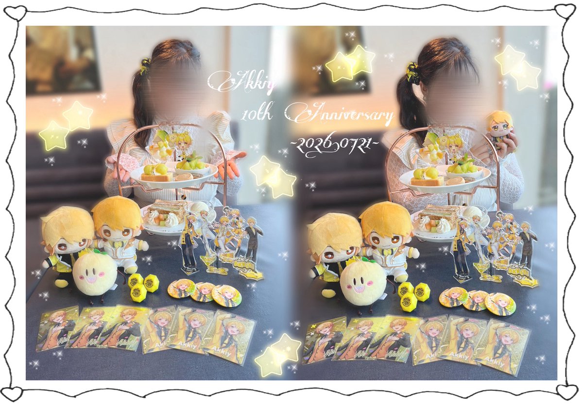 izumi_akkkkiy's tweet photo. ⋆ ✩ ⋆ ┄ ⋆ ✩ ⋆ ┄ ⋆ ✩ ⋆⋆ ✩ ⋆ ┄ ⋆ ✩ ⋆ ┄ ⋆

　✩︎⡱ 𝑨𝒌𝒌𝒊𝒚 𝟏𝟎𝒕𝒉 𝑨𝒏𝒏𝒊𝒗𝒆𝒓𝒔𝒂𝒓𝒚 ✩︎⡱

⋆ ✩ ⋆ ┄ ⋆ ✩ ⋆ ┄ ⋆ ✩ ⋆⋆ ✩ ⋆ ┄ ⋆ ✩ ⋆ ┄ ⋆ 

#からつけあっきぃ #からあげあっきぃ見ろ #からつけあっきぃ10あにばーさりー https://t.co/jjpEiDcqth