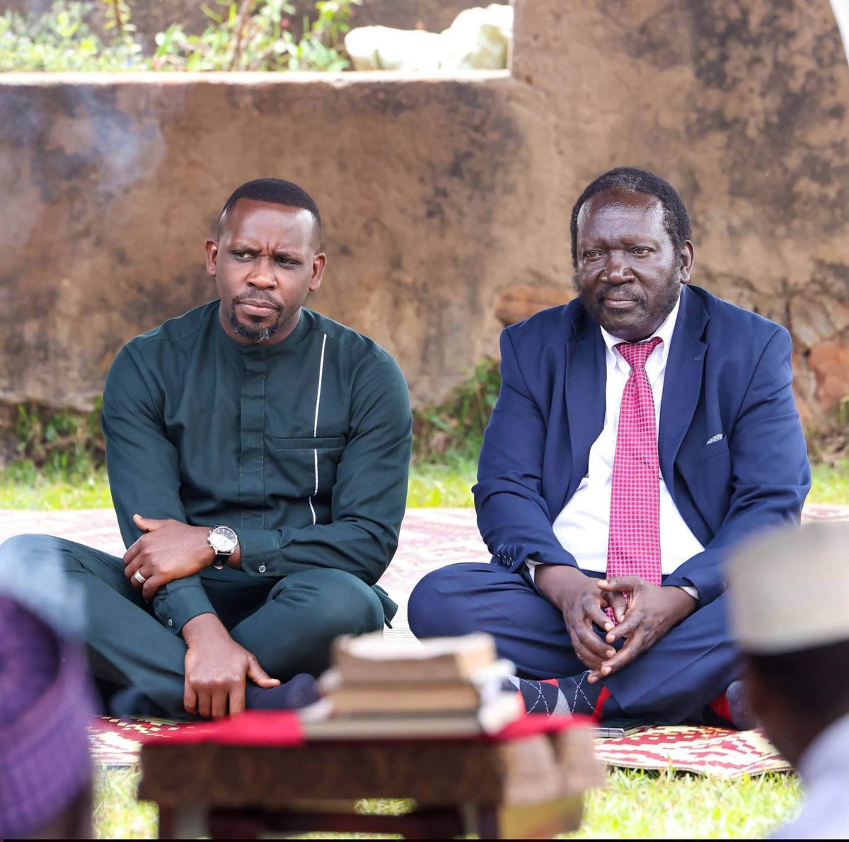 NUP_Ug's tweet photo. Ten days since his abduction, our Deputy President for Buganda Hon. Muwanga Kivumbi remains missing and under incommunicado detention. Today, our Acting President, Hon. John Baptist Nambeshe and the Leader of the Opposition Rt. Hon. Joel Ssenyonyi joined the people of Butambala for the Dua prayers held in solidarity with our missing leader. 
#FreeAllPoliticalPrisoners