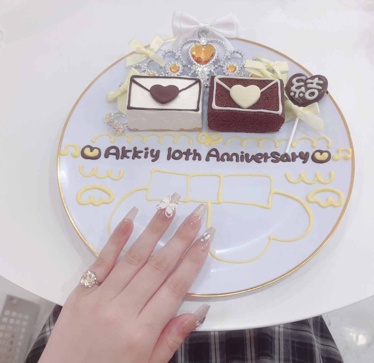 momo__A's tweet photo. ✮꒰ঌ┈┈┈┈┈┈┈┈┈┈┈┈┈┈┈໒꒱✮

            Akkiy 10th Anniversary

✮꒰ঌ┈┈┈┈┈┈┈┈┈┈┈┈┈┈┈໒꒱✮

❥ #からつけあっきぃ10あにーばーさりー
❥ #からあげあっきぃみろ 
❥@akkkkiysab https://t.co/9V09ZFvawP