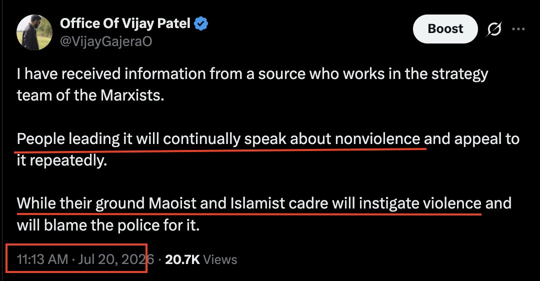 VijayGajeraO's tweet photo. Exactly this happened today. https://t.co/zQT1A4FeoB