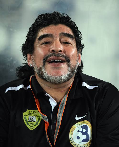 TouchmineX's tweet photo. 🚨🗣️ Maradona: “Lionel Messi didn’t deserve to win the Golden Ball, it was a FIFA marketing plan.” 🔙 https://t.co/GX57wtPDEh