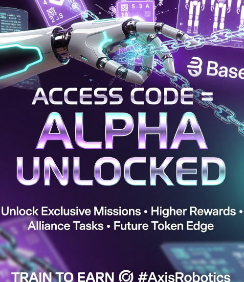 meb0987's tweet photo. 🔑Access Codes = Alpha in @axisrobotics!🔥
They open exclusive tasks, Alliance missions and bigger reward pools. In a quality-over-volume project, the right code gets you in the high-tier contributor circle.
Complete trajectories. Build your position for the long game.🚀
#gAxis https://t.co/za14U8jUAO