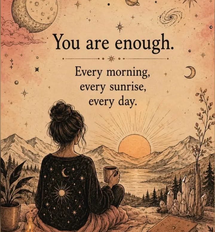 CookieKL's tweet photo. You are enough... 
Every day... 
🩷🤗✌🏻😊🪷🔥🥰🫂🤘 https://t.co/ByG8zTYnSJ