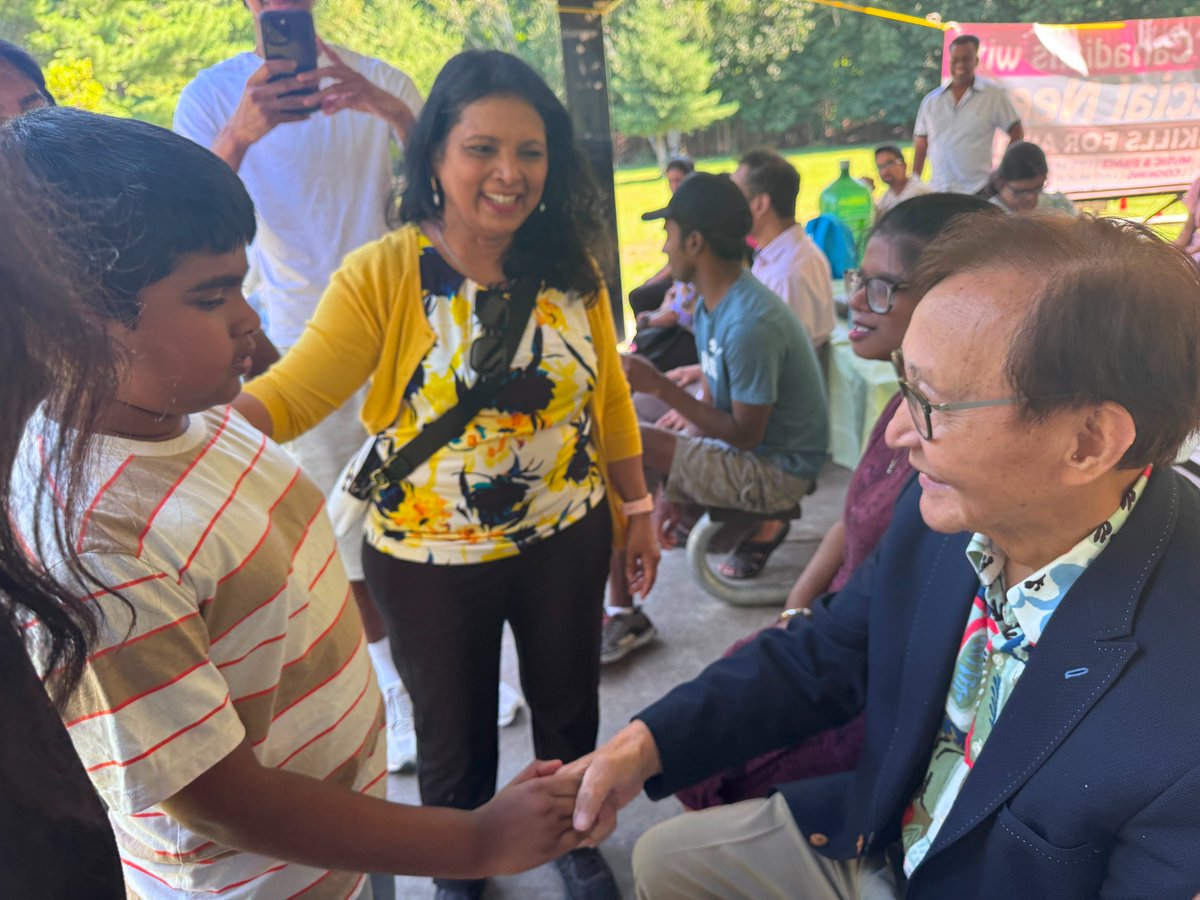 RaymondChoPC's tweet photo. Tamil Canadians contribute so much to our communities! 

Tamil Canadians with Special Needs is an organization that does so much to help Tamils of all abilities, strengthen that contribution of Tamil Canadians. 

Great to attend their #autism awareness walkathon in #ScarbTO! https://t.co/jbhIlVd0CB