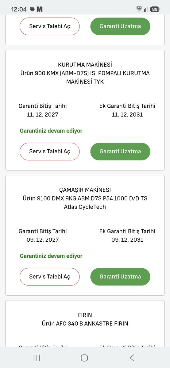 nesemirenis's tweet photo. 5.12.2024’te aldığım 2031’e kadar garantili @Arcelik çamaşır makinem 29 Mayıs’tan beri çalışmıyor. 7+ kez evde servis gördü, 3 kez atölyeye gitti. Servis bile "Problem var, değişim raporu yazacağız" derken @ArcelikDestek Bölge Müdürü değişimi reddetti! Aylardır mağdurum, çözüm yk https://t.co/K8SZnCPtms